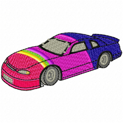 Cars Embroidery Design 8